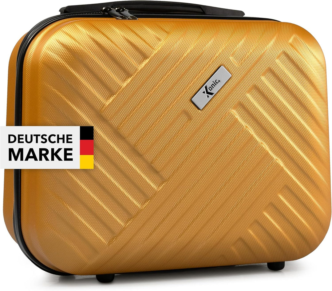 Xonic® Design Kosmetikkoffer aus ABS Hartschale – Robustes Beautycase als Handgepäck - Kosmetiktasch