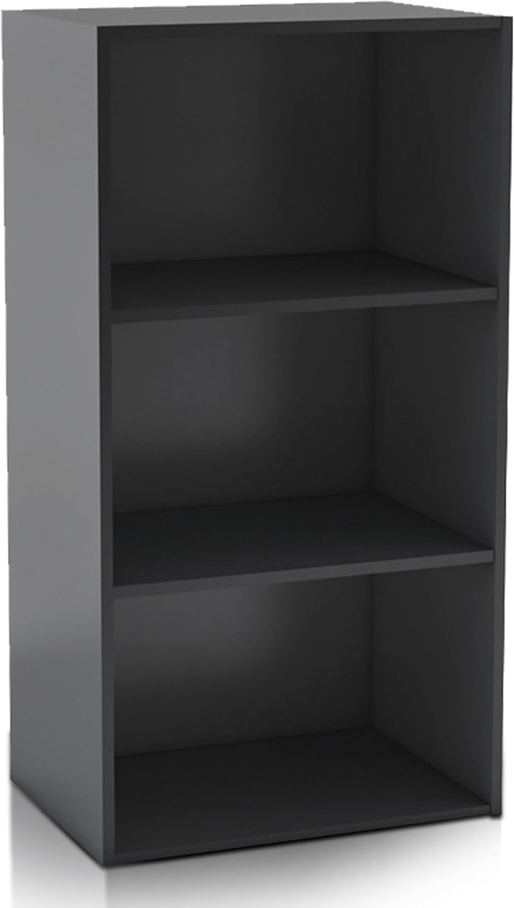 habeig Tube Bücherregal Standregal 3 Fächer Belastung Regalboden 30kg Standregal (80 x 42,5 x 29,5 c
