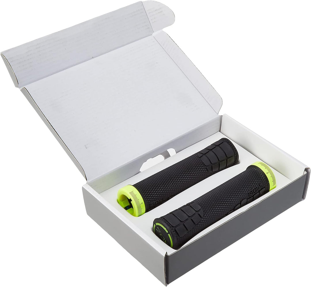 SQlab 7OX, MTB Gravity & E-Performance Fahrradgriffe Gelb Flow Yellow - M Schwarz-Gelb, Gelb Flow Ye