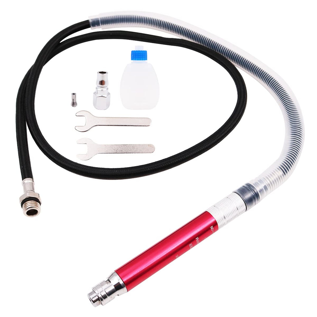 WANGCL 1/4 Zoll Luftschleifer 6500 U/min Mini Die Grinde Bleistiftschleifer mit Schraubenschlüssel z