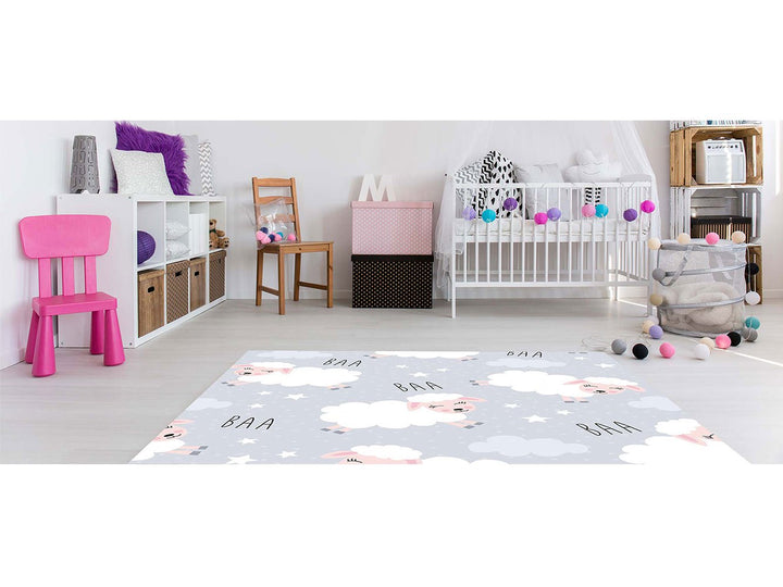 Oedim Kinderteppich, PVC, 95 x 95 cm, für Erwachsene, 95 x 95 cm