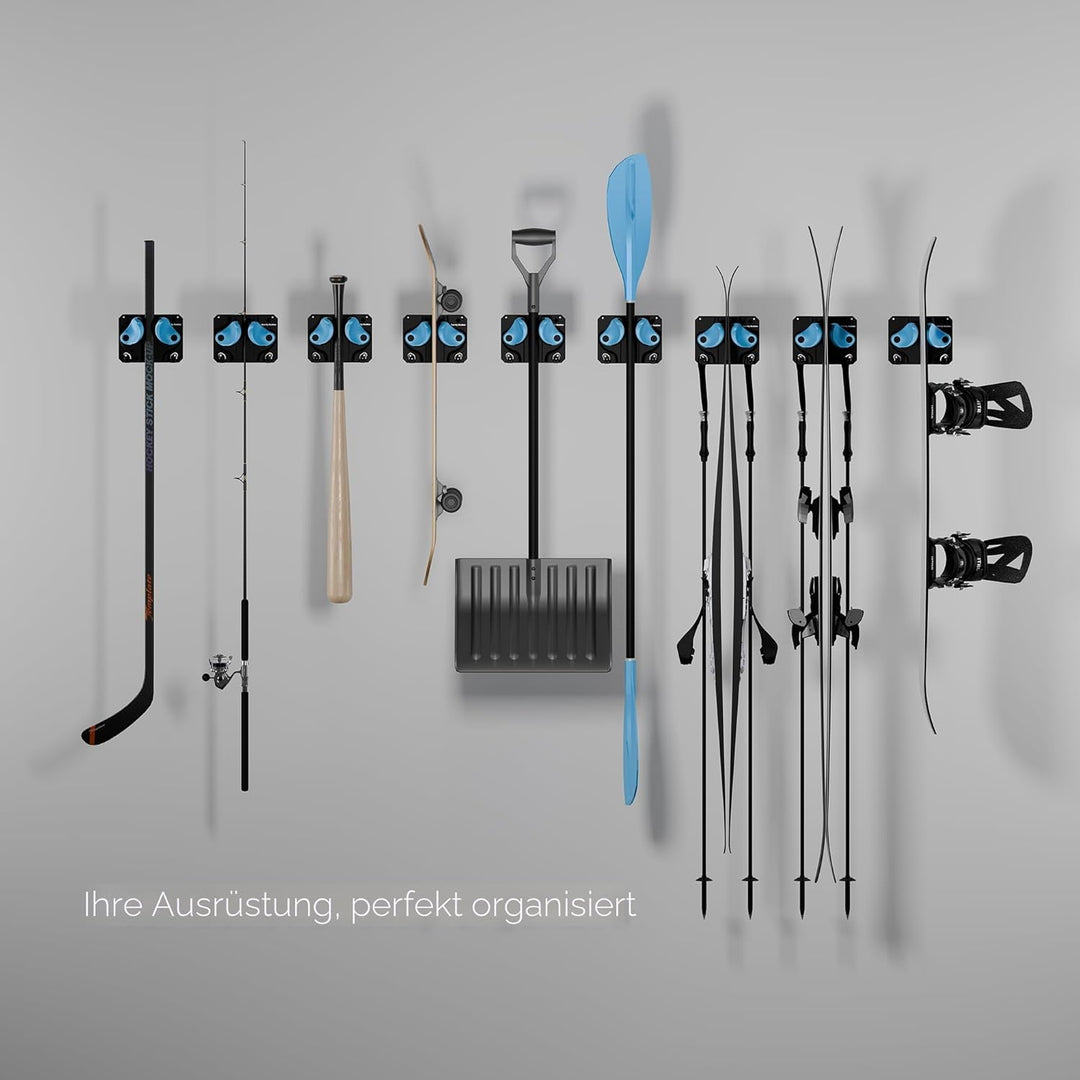 Gravity Grabber Ultimate Ski &amp; Snowboard Wandhalterung - Passt zu jedem Ski/Snowboard - für Schadens