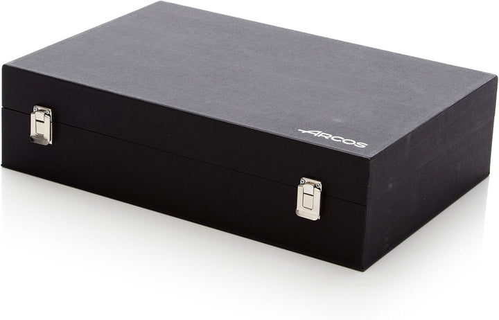 Arcos 562500 Serie Berlin - Geschenkbox Besteck-Set 113 Stück (Komplett-Set) - Monoblock aus einem S