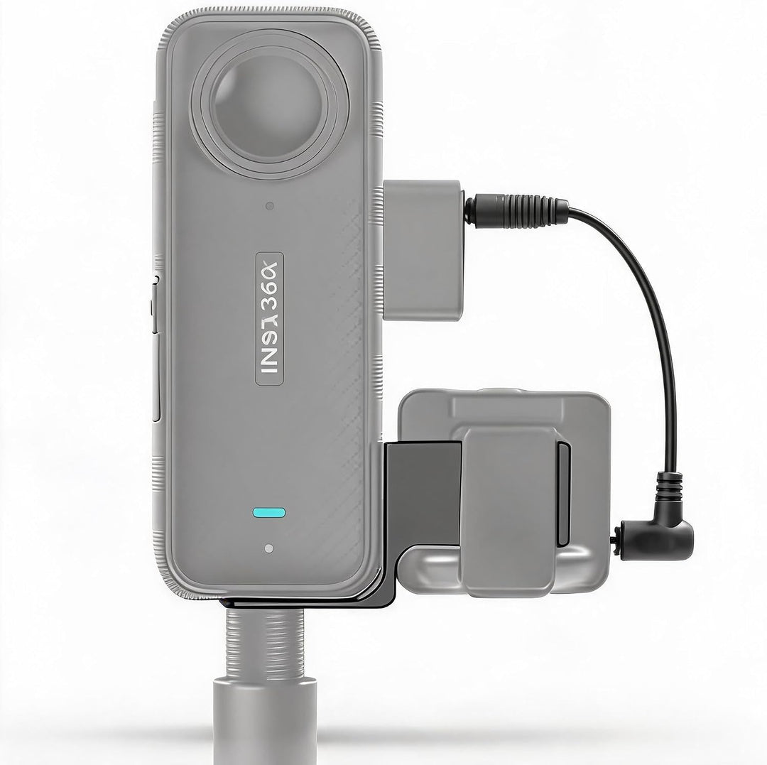 Unsichtbare Mikrofonhalterung für Insta 360 X4 X3 X2 Zubehör, Externer Mikrofonhalter, Mikrofonerwei