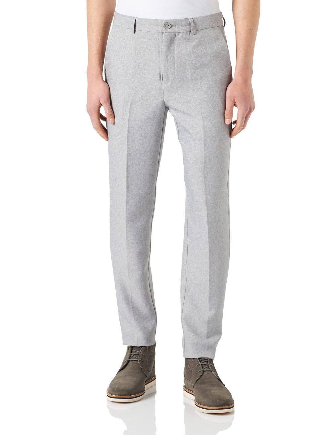 Only & Sons Herren Hose 56 Light Grey Melange, 56 Light Grey Melange