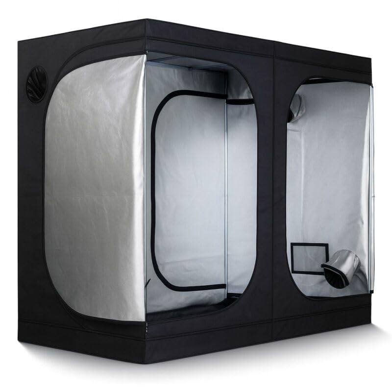 Weedness Grow Box für Indoor Zucht 600x300x200 – Lichtdicht mit hoher Reflektion Zuchtzelt Growschra