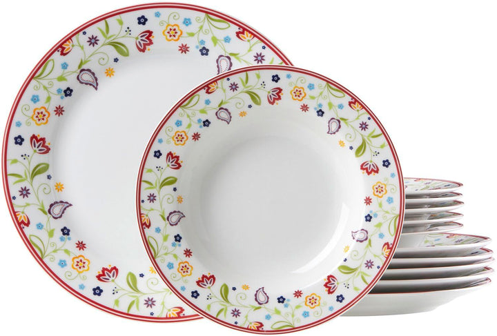 Ritzenhoff & Breker Tafelservice Doppio Shanti, 12-teilig, Tafelservice