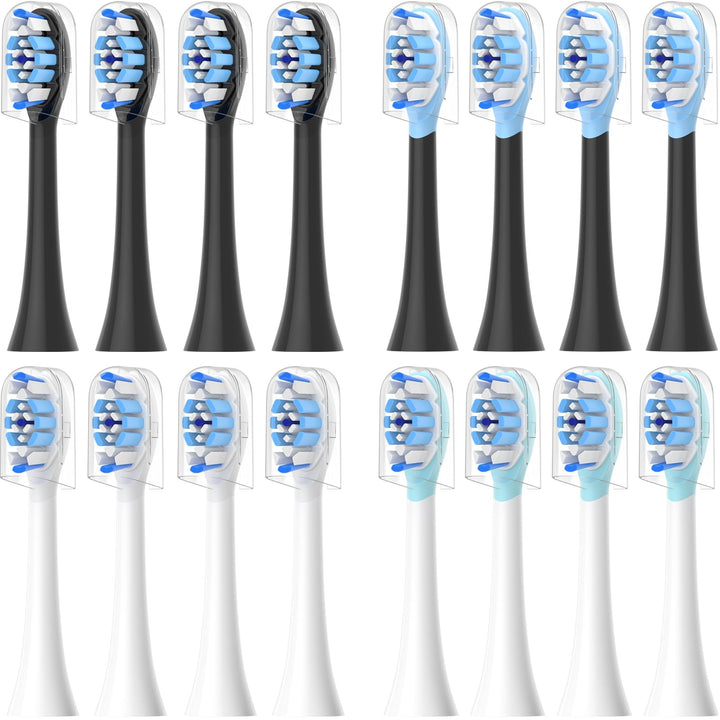 16er Ersatzbürsten Kompatibel mit Philips Sonicare Elektrische Zahnbürste,Bürstenköpfe Zahnbürstenau