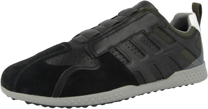 Geox U Snake.2 A Herren Sneaker 40 EU Schwarz, 40 EU Schwarz