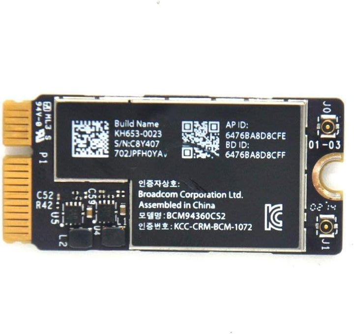 OLVINS BCM94360CS2 WiFi Bluetooth Airport Wireless-Kartenersatz für MacBook Air 11 "A1465 (2013, 201