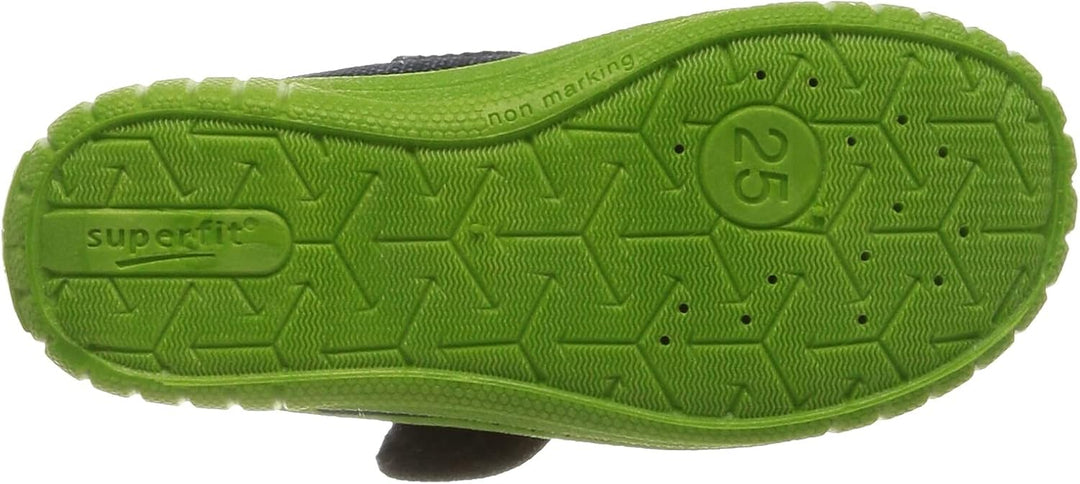 Superfit Jungen Bill Hausschuhe 23 EU Blau Grün 8030, 23 EU Blau Gr&#xFC;n 8030