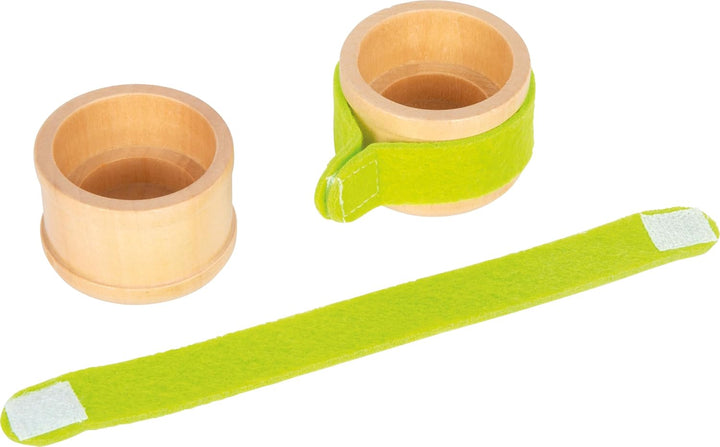 small Foot Kaffee und Tee Set Kinderküche aus Holz, 15-TLG. Küchenspielzeug, Rollenspiel für Kinder