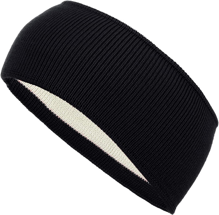 modAS Unisex Stirnband Winter Headband - Kopfband für Damen und Herren Ohrenwärmer aus Wolle 1 stück
