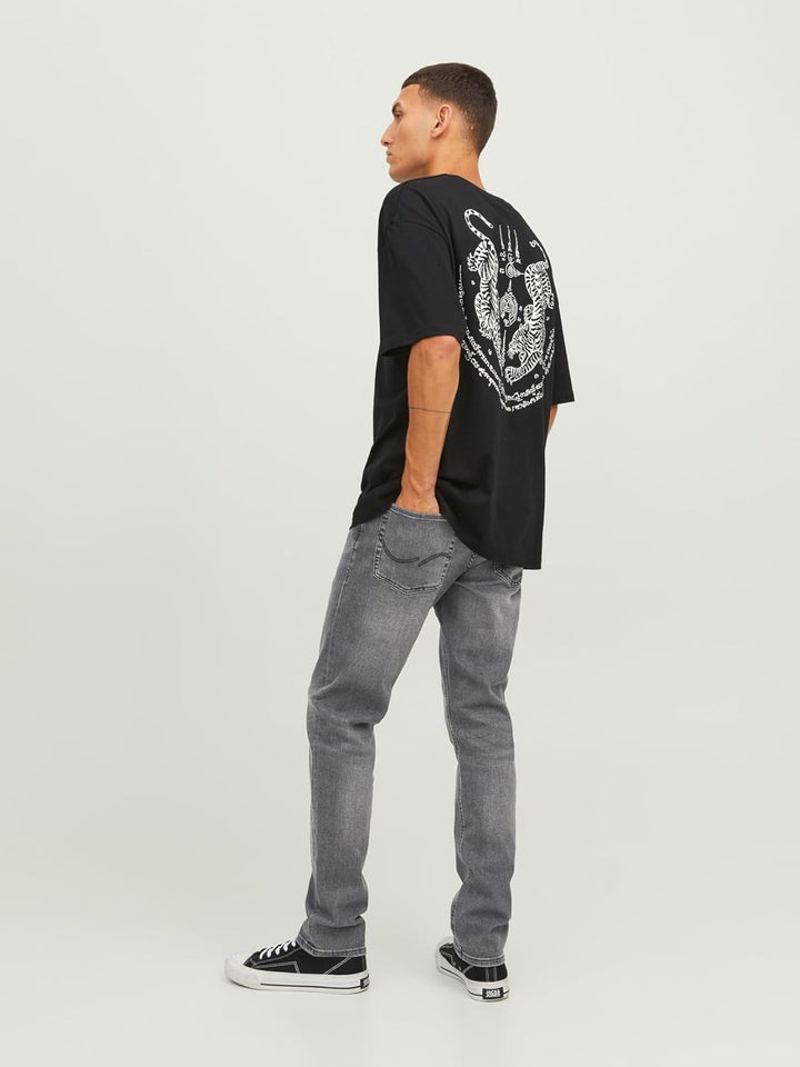 JACK & JONES Herren Jeans 33W / 32L Black Denim 1, 33W / 32L Black Denim 1