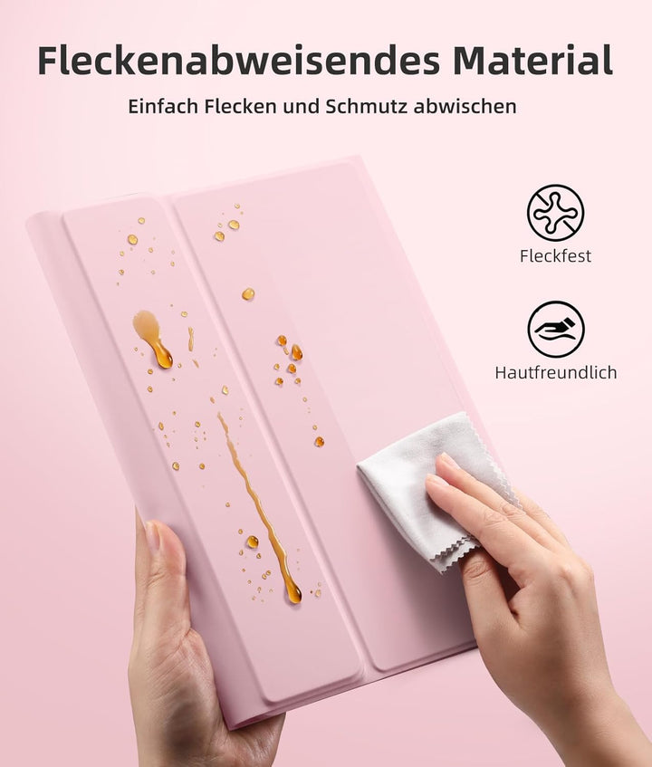 Vobafe Hülle mit Tastatur für Samsung Galaxy Tab A11+ Plus 11 Zoll 2025 / Tab A9+ Plus 2023, 7 Farbe