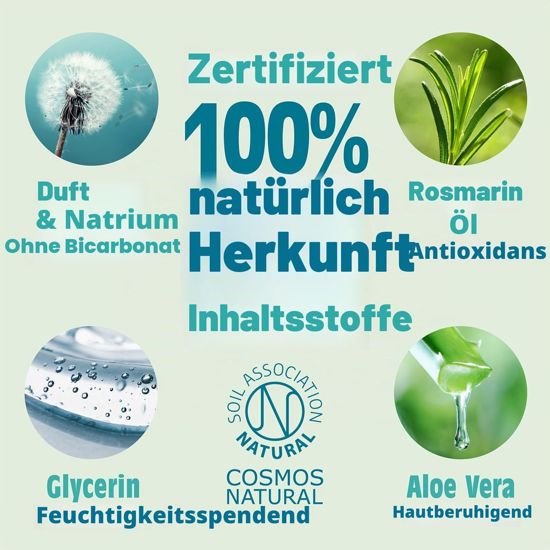 Salt Of the Earth Natural Deodorant Spray Nachfüller, ohne Duft, ohne Duft, vegan, langanhaltender S