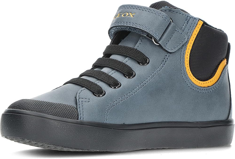 Geox Jungen J Gisli Boy FSneaker 29 EU Avio Yellow, 29 EU Avio Yellow