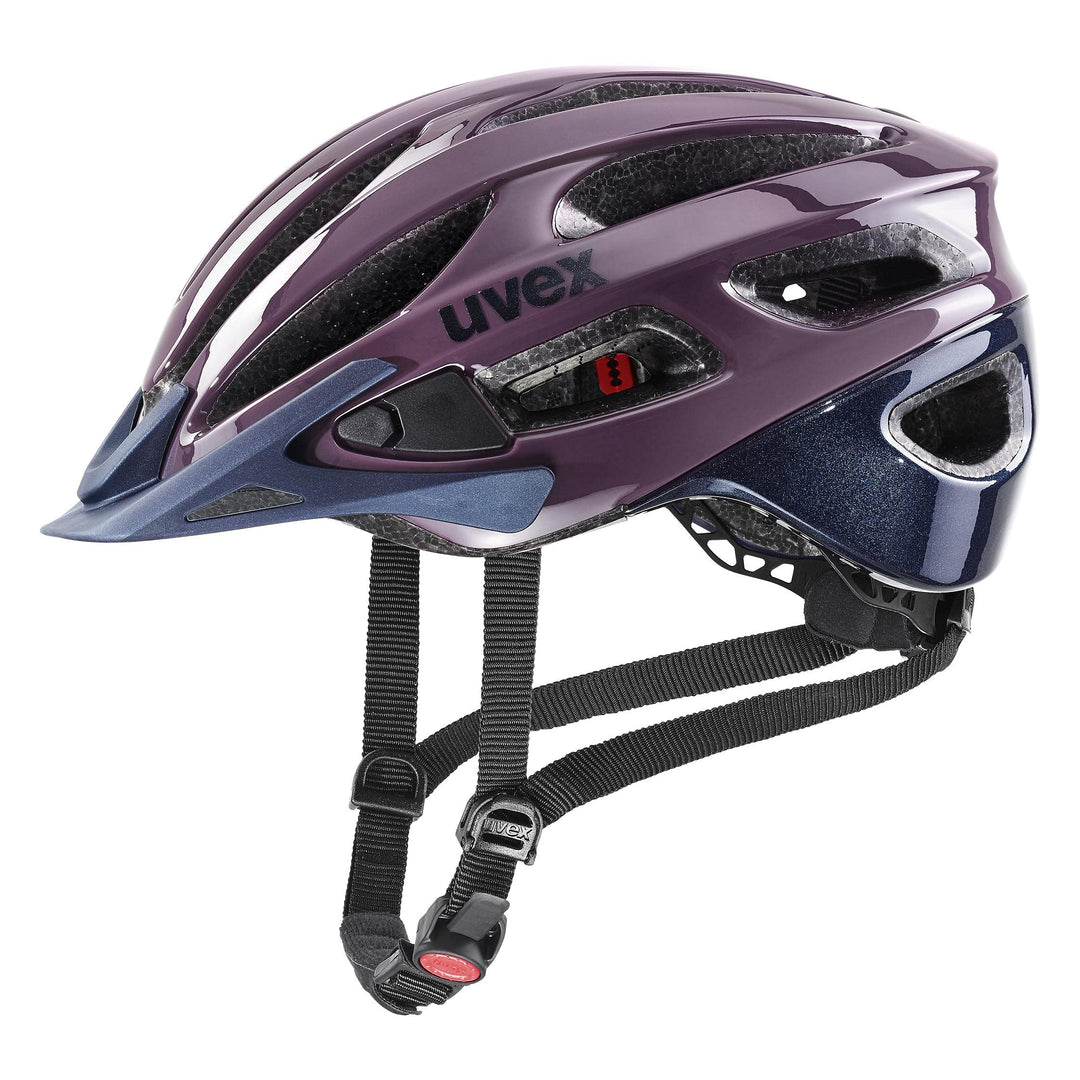 UVEX Fahrradhelm UVEX True Gr. 52-58 cm, Plum deep Space 52-55 cm, 52-55 cm