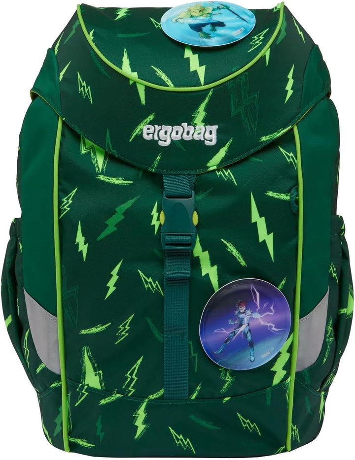 ergobag mini ergonomischer Kinderrucksack, Kindergartentasche, DIN A4, 10 Liter, Jungen und Mädchen