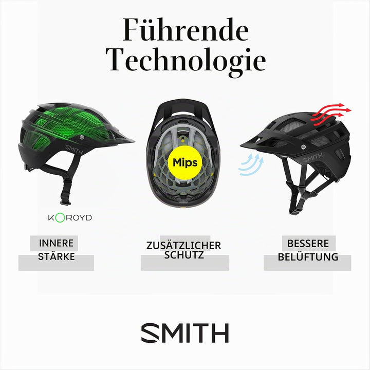 Smith Unisex – Erwachsene Engage MIPS Helme XL Mattschwarz., XL Mattschwarz.