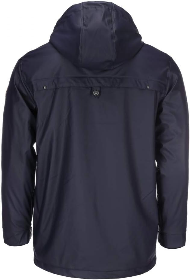 Dry Fashion Herren Regenjacke Bergen - Herrenjacke Regenmantel Männer Jacke Gefüttert Winddicht Wass