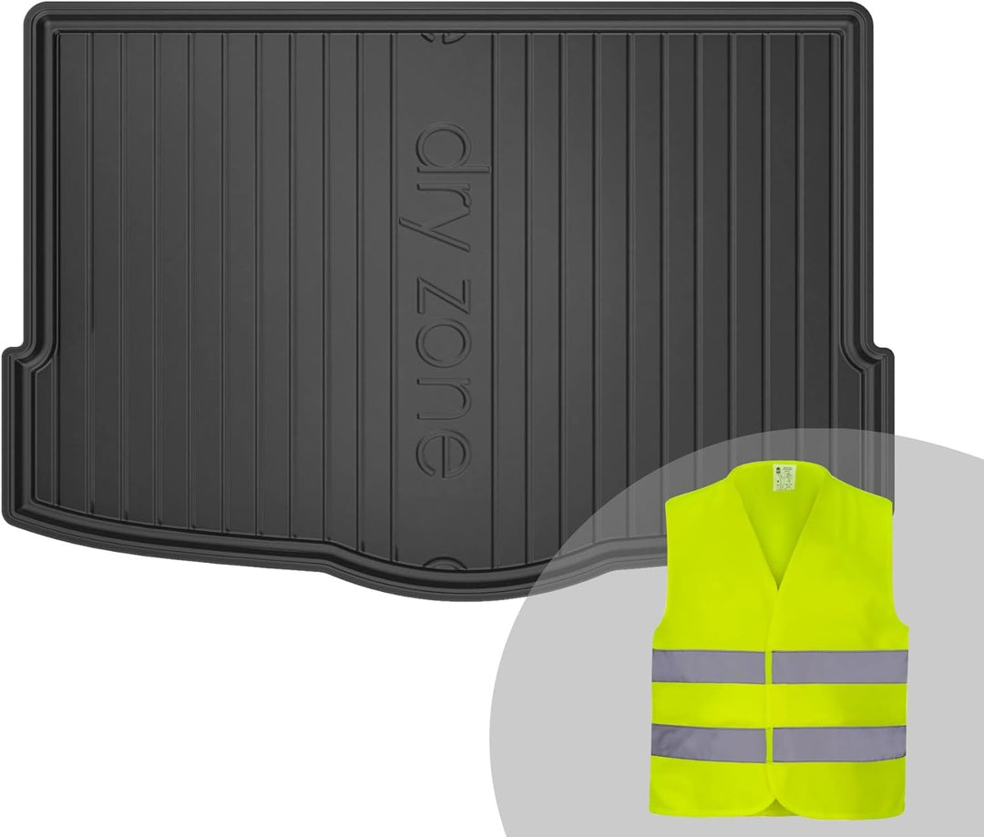 FROGUM DryZone Gummimatte Ganzjährige Praktische Auto Kofferraummatte Kofferraumwanne passend für Ni
