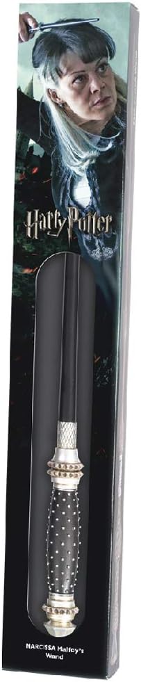 The Noble Collection - Narcissa Malfoy Wand in A Standard Windowed Box – 35 cm Wizarding World Wand