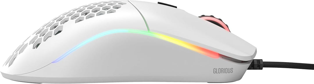 Glorious Gaming Model O Mouse da Gaming Wired, superleggero 67 g, Design a Nido d'ape, RGB, sensore