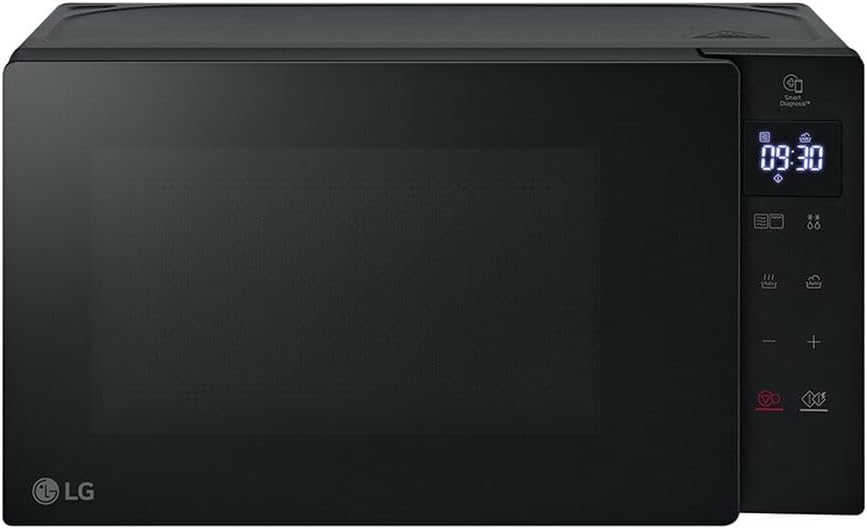 LG Mikrowelle MH6032GAS Schwarz, 20 l, 700 W