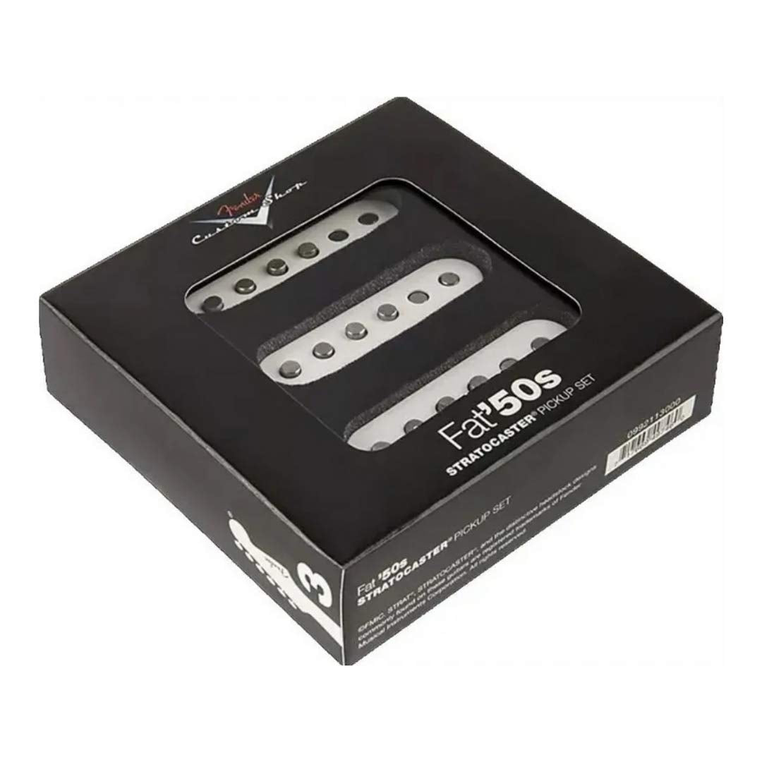 Fender Custom Shop Stratocaster® Tonabnehmer der 50er Jahre, (3) Mehrfarbig Traditionell, Mehrfarbig