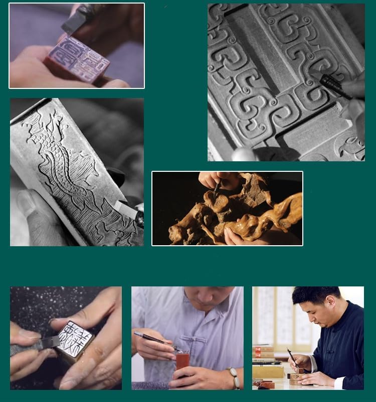 Stein Carving Werkzeug, Carving Meissel Set, 18 Teile/satz Steinschnitzwerkzeugsätzen Mangan Stahl F