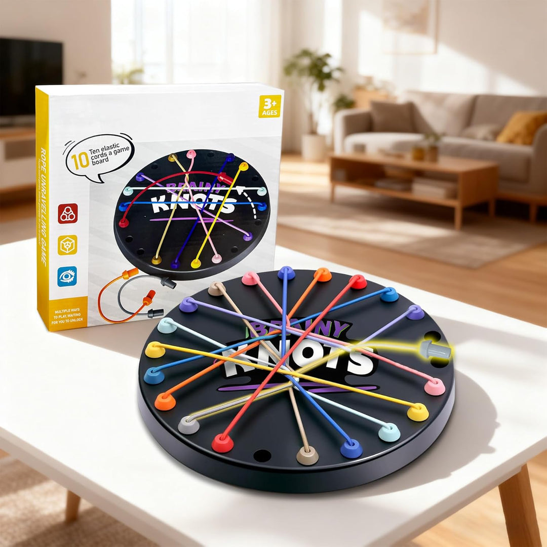 Brainy Knots Spiel Rope Herausforderungs Rätsel Knobelspiele mit Seil Logik Strategiespiel Logik Spi