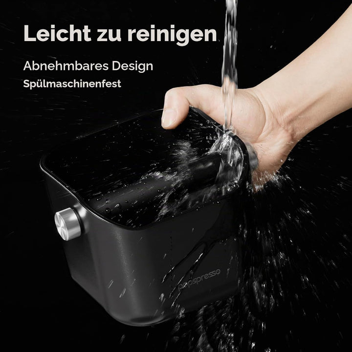 Espresso-Ausschlagbehälter für Kaffeesatz, Barista-Werkzeug mit verbesserter Handhabung, Kaffeeabsch
