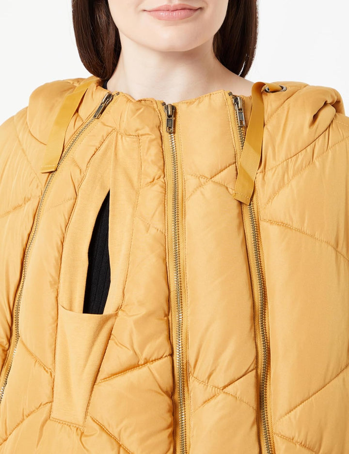 MAMALICIOUS Mama Licious female Steppjacke Umstands-mantel XS Gelb, XS Gelb