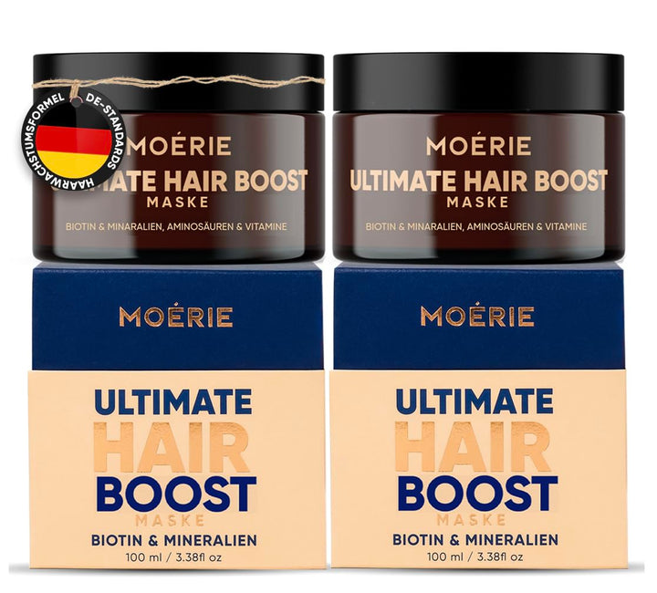 Moerie Hair Growth & Repair Mask - Restorative, Vegan-Friendly Treatment for Longer, Thicker, Fuller
