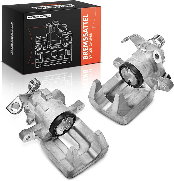 Frankberg 2x Bremssattel Bremszange Hinten Links Rechts Kompatibel mit C4 2004-2021 DS4 2011-2015 30