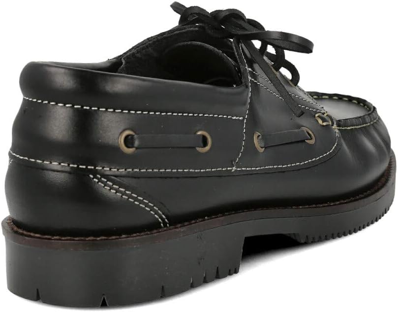 PAYMA - Herren Damen Kinder Bootsschuhe Segelschuhe Mokassins aus Seahorse Geölt Leder 3 Eye Classic