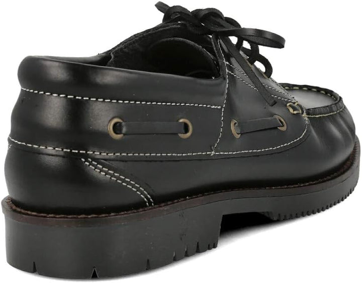 PAYMA - Herren Damen Kinder Bootsschuhe Segelschuhe Mokassins aus Seahorse Geölt Leder 3 Eye Classic