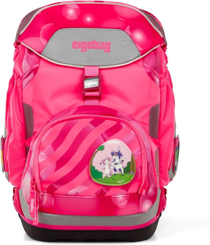 ergobag Pack Set ergonomischer Schulrucksack flexibel 6-teilig Set 1. Klasse Grundschule für Mädchen