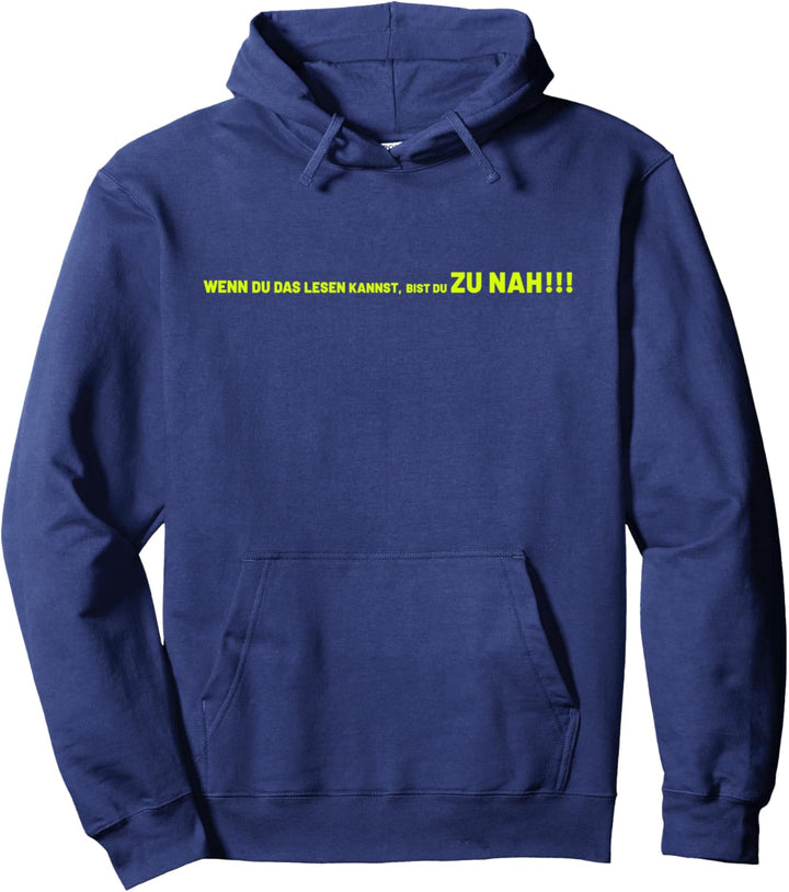 Introvert Abstand Anti Sozial zu nah social distancing Pullover Hoodie