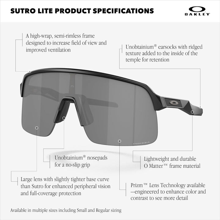 OAKLEY SUTRO LITE Olympic Gold/PRIZM BLAC Einheitsgrösse, Einheitsgrösse