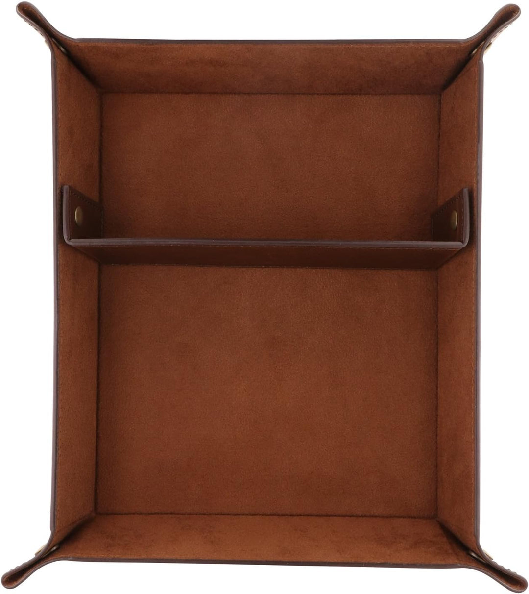 Londo Leder Fernbedienung Organizer und Halter mit Tablet Fach, Fernbedienungshalter - Multifunktion