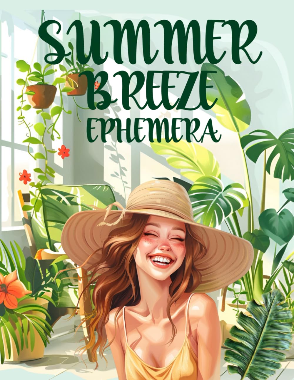 Summer Breeze Ephemera Book: High Quality Images Of Peoples, For Paper Crafts, Scrapbooking, Mixed M