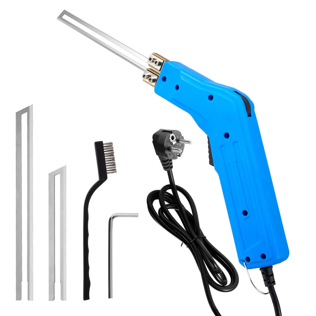 Styroporschneider Styrocutter mit 10cm + 15cm Geraden Klingen, 0-600℃ 300W Heissdrahtschneider, Styr