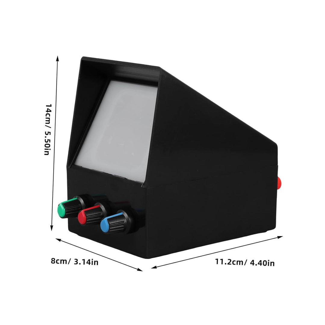 Optisches Demonstrationsgerät für Farbmischung mit Einstellbarer Helligkeit Drei Primärfarben Robust