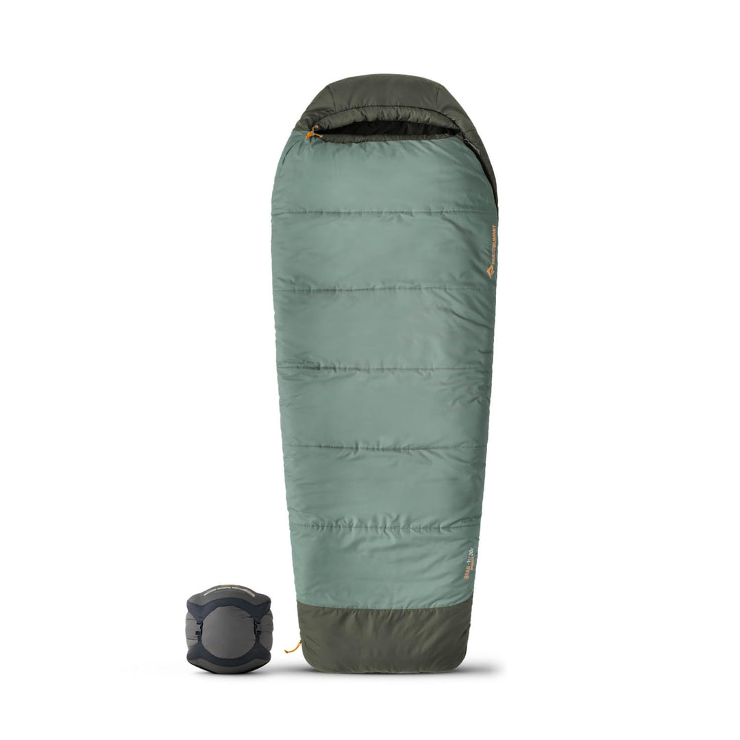 SEA TO SUMMIT - Boab Schlafsack aus Kunstfaser (–1 °C) - Rechteckig - Durchgehender Reissverschluss