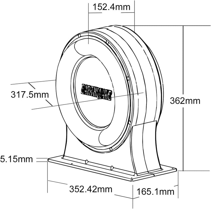 Earthquake Sound PUMP-12 Kühlermodul, Hornbelastung, passiv, 30,5 cm
