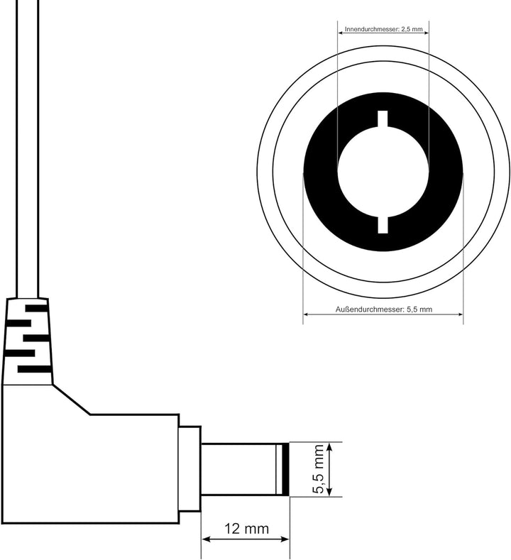 LEICKE Netzteil 24V 5A | Ladegerät 120W Power Supply für LED-Leuchte, Switch, Kamera-Überwachungskam