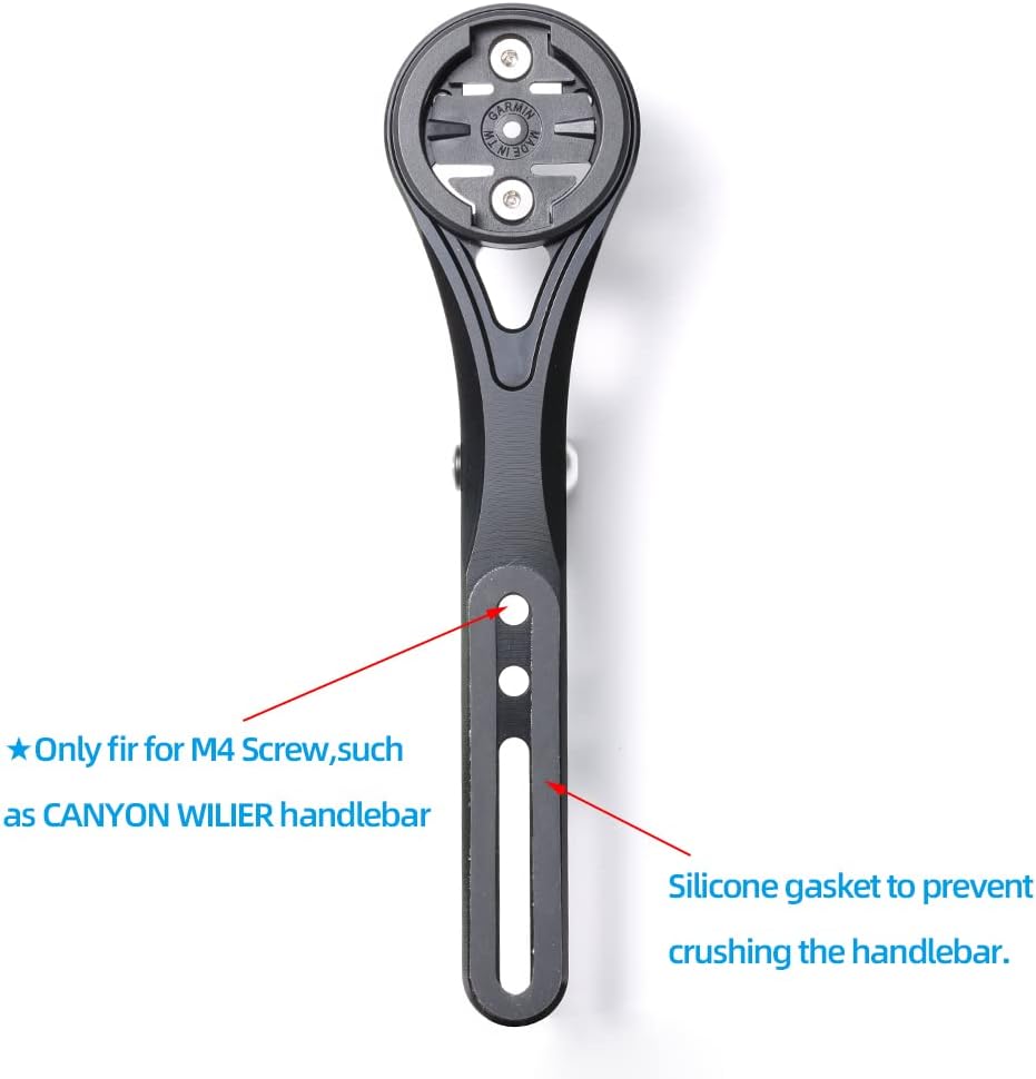 Cestbon Aero Integrierte Lenkstange Out Front Combo Mount für Garmin Edge Wahoo Elemnt Bryton Rider