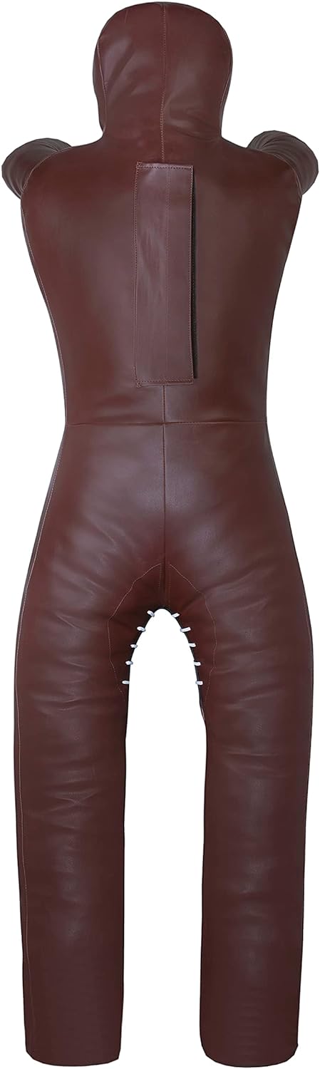 Lisaro Judo Grappling Dummy Gr. 130/145/160/170cm | Box-Dummies | Braun | UNGEFÜLLT | stehend | Schn